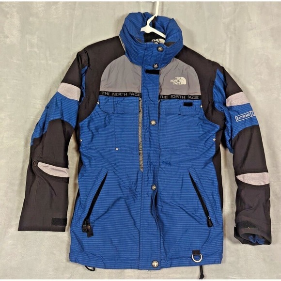 Vintage North Face Jacket Womens 8‎ Blue Extreme Ski Ripstop Waterproof 1990s - Picture 1 of 16